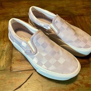 Vans Slip Ons Platforms Lavender W’s 7